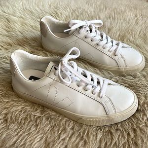 Veja Esplar Leather Sneakers White Size 6